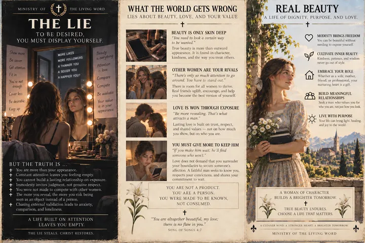 The Lie: To Be Desired, You Must Display Yourself: You were made to be known, not consumed.