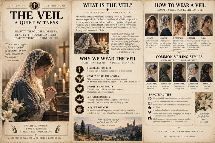 The Veil: A Quiet Witness: Beauty through modesty. Beauty through mystery.